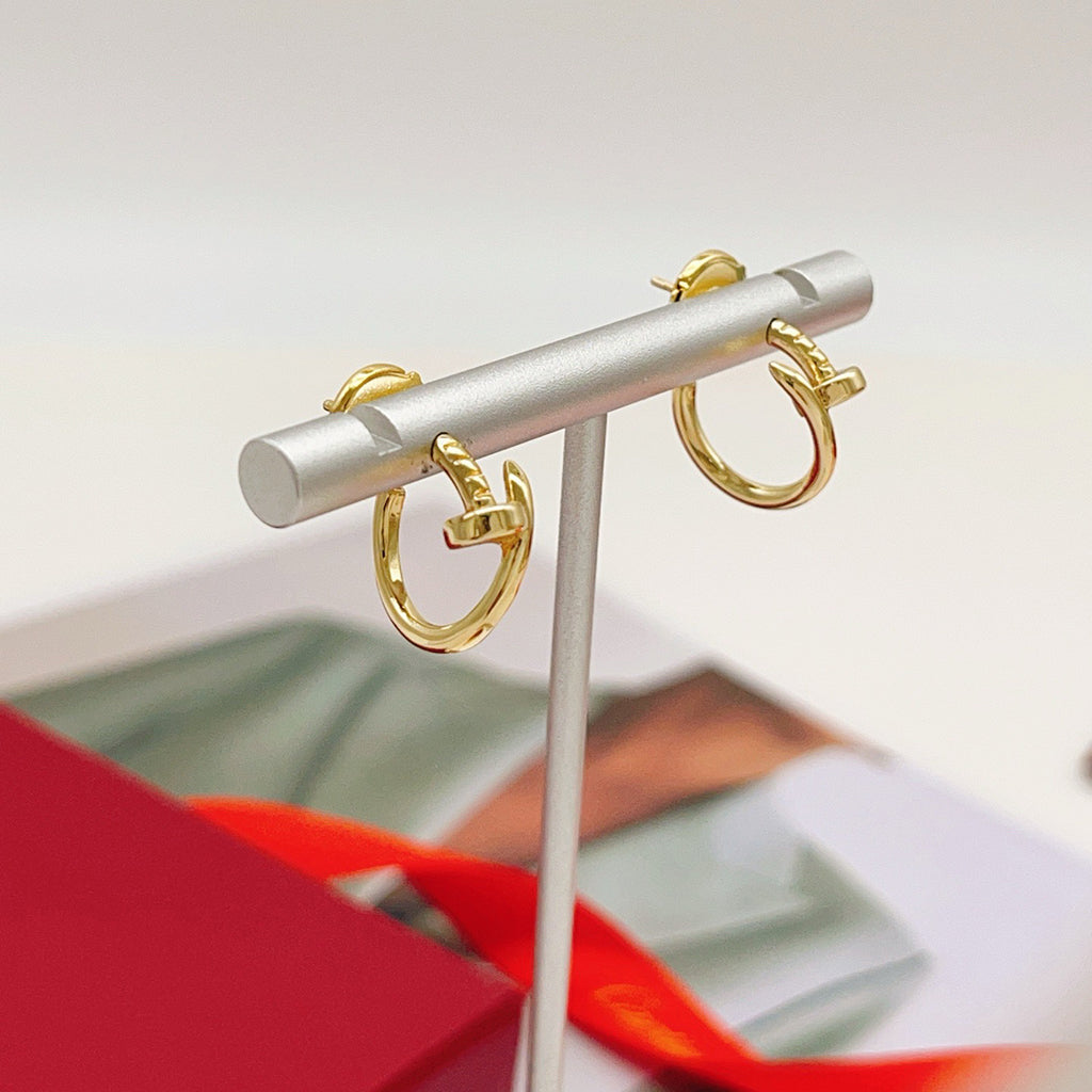 [Okajuri Jewelry] JUSTE NO DIAMOND MINI EARRINGS