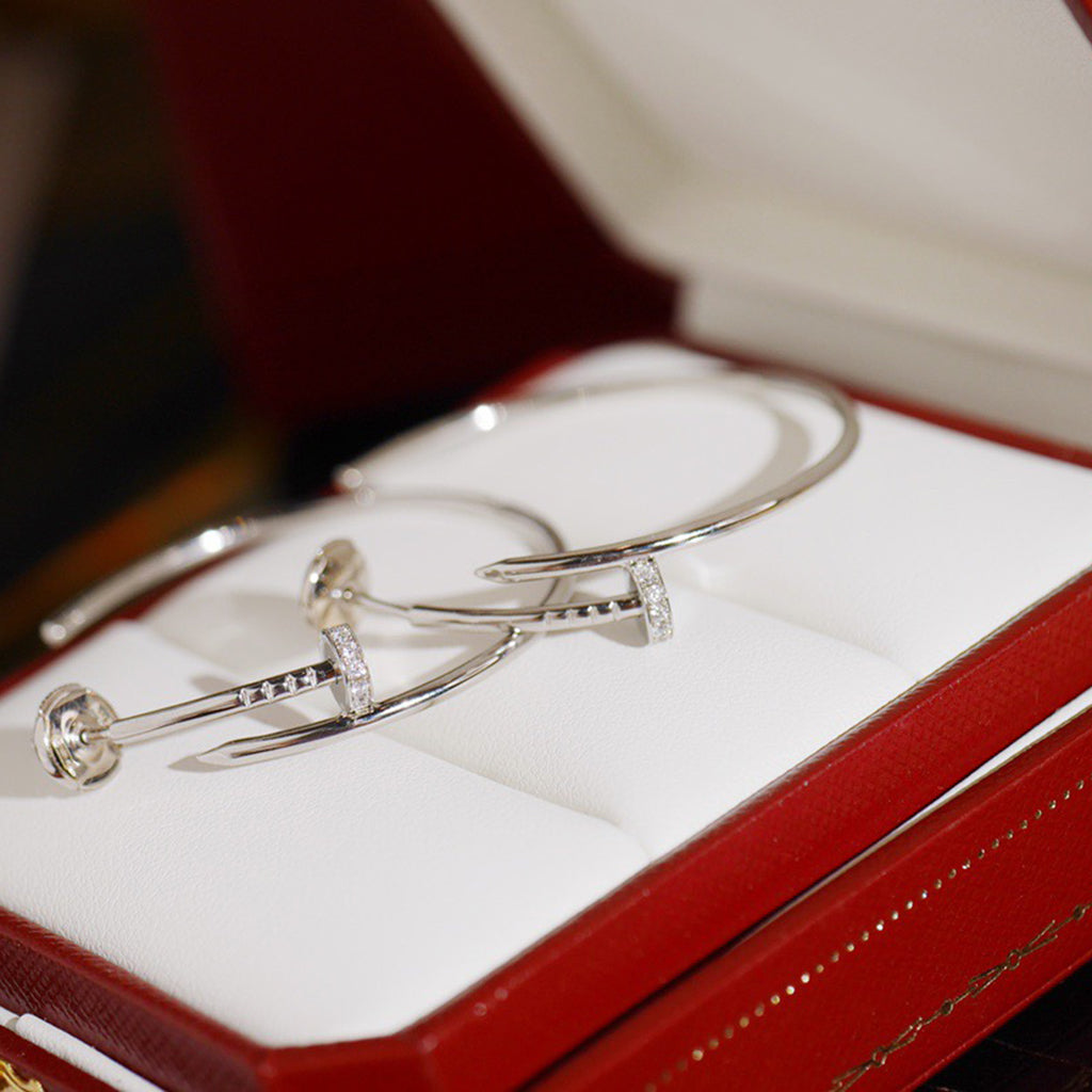 [Okajuri Jewelry] JUSTE HALF DIAMOND LARGE EARRINGS