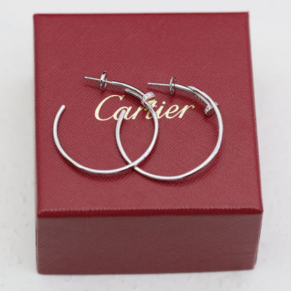 [Okajuri Jewelry] JUSTE HALF DIAMOND LARGE EARRINGS