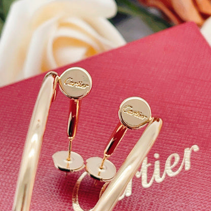 [Okajuri Jewelry] JUSTE NO DIAMOND LARGE EARRINGS