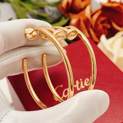 [Okajuri Jewelry] JUSTE NO DIAMOND LARGE EARRINGS