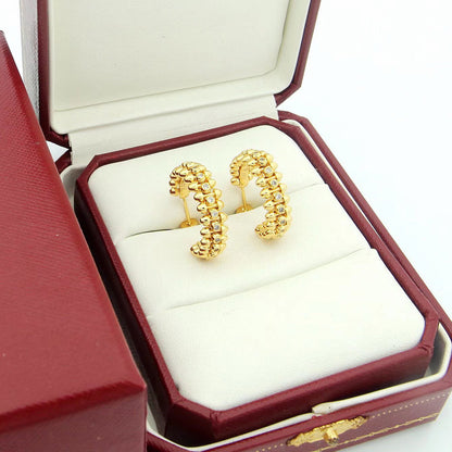 [Okajuri Jewelry] CLASH FULL DIAMOND MEDIUM EARRINGS