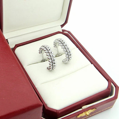 [Okajuri Jewelry] CLASH FULL DIAMOND MEDIUM EARRINGS