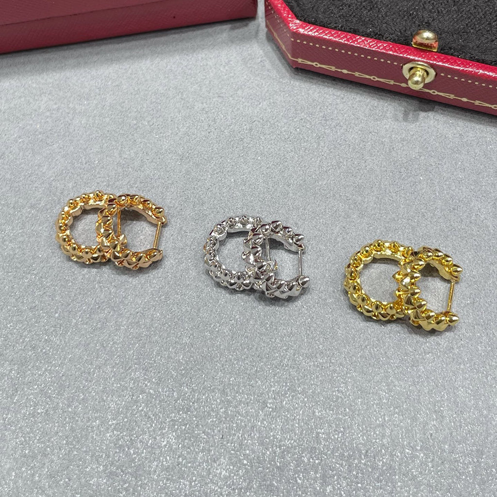 [Okajuri Jewelry] CLASH MINI HOOP EARRINGS