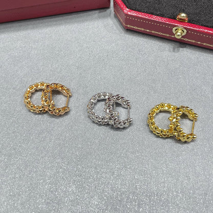 [Okajuri Jewelry] CLASH MINI HOOP EARRINGS