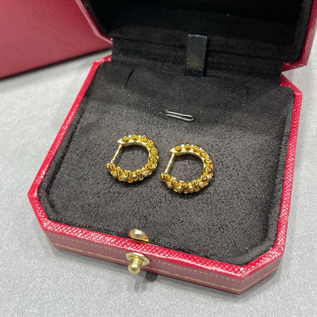 [Okajuri Jewelry] CLASH MINI HOOP EARRINGS