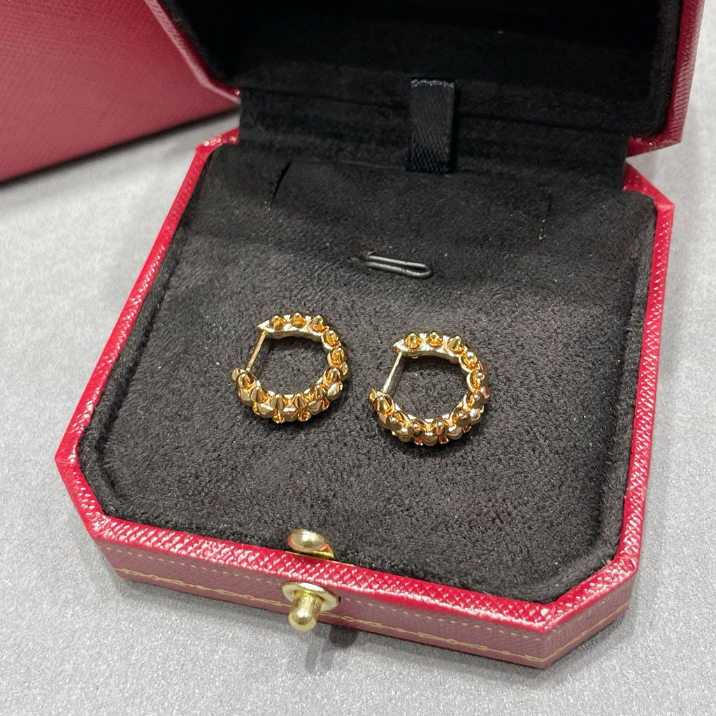 [Okajuri Jewelry] CLASH MINI HOOP EARRINGS