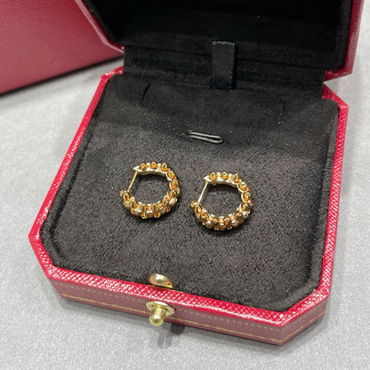 [Okajuri Jewelry] CLASH MINI HOOP EARRINGS
