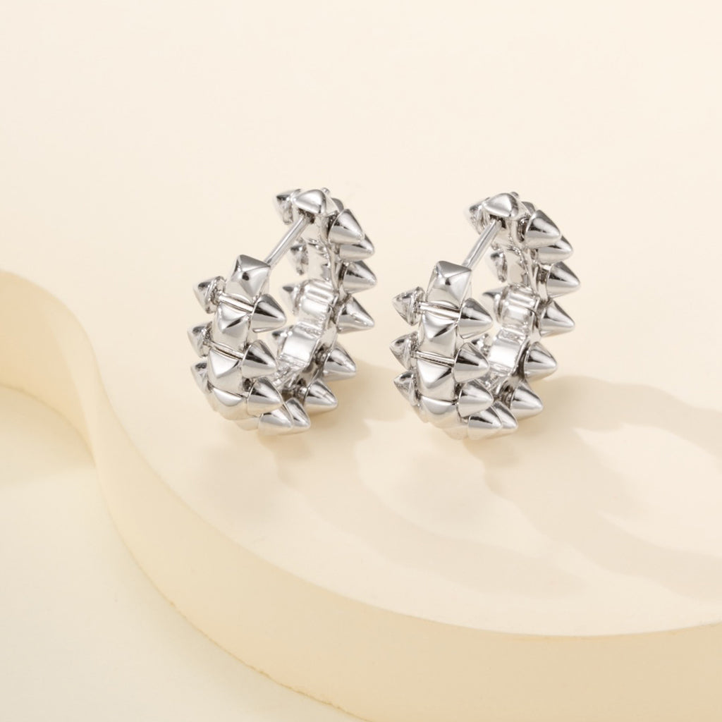 [Okajuri Jewelry] CLASH MINI HOOP EARRINGS