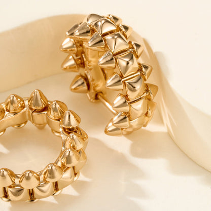 [Okajuri Jewelry] CLASH MINI HOOP EARRINGS