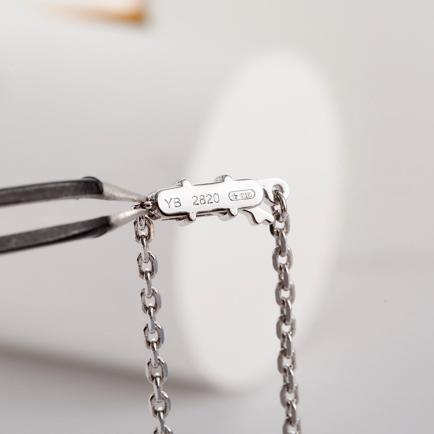 [Okajuri Jewelry] LOVE NECKLACE 16MM  FULL DIAMOND