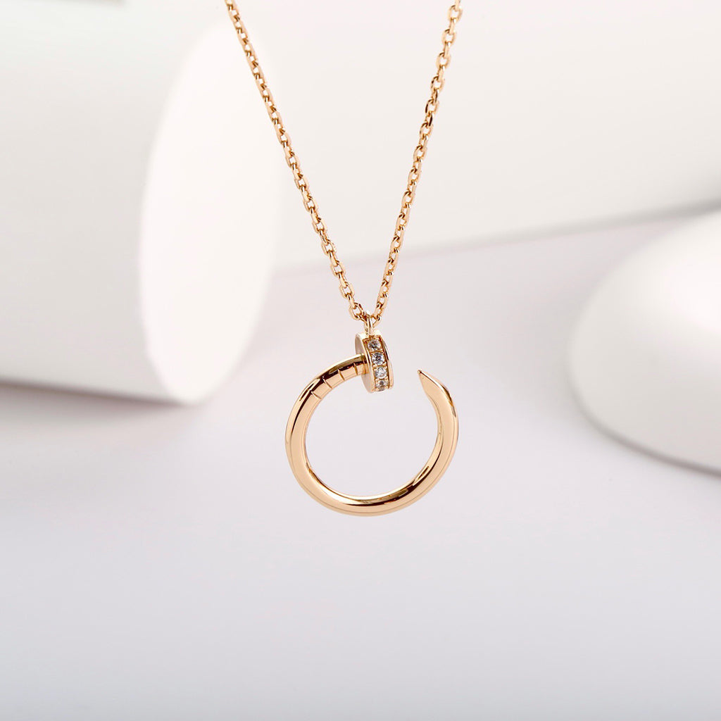[Okajuri Jewelry] JUSTE NECKLACE FULL DIAMOND