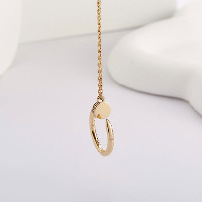 [Okajuri Jewelry] JUSTE NECKLACE FULL DIAMOND