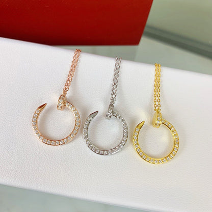 [Okajuri Jewelry] JUSTE NECKLACE FULL DIAMOND
