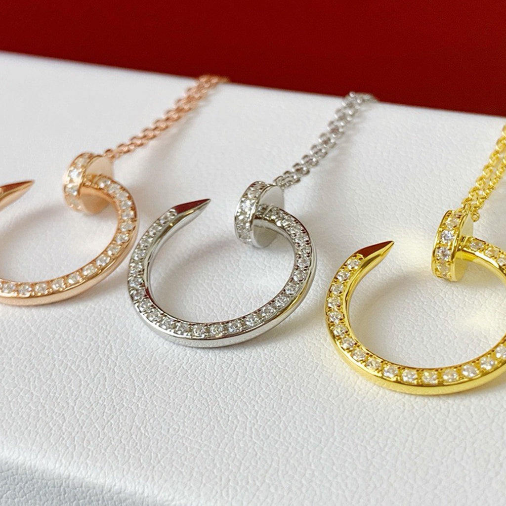 [Okajuri Jewelry] JUSTE NECKLACE FULL DIAMOND