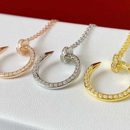[Okajuri Jewelry] JUSTE NECKLACE FULL DIAMOND