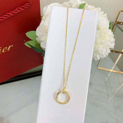 [Okajuri Jewelry] JUSTE NECKLACE FULL DIAMOND