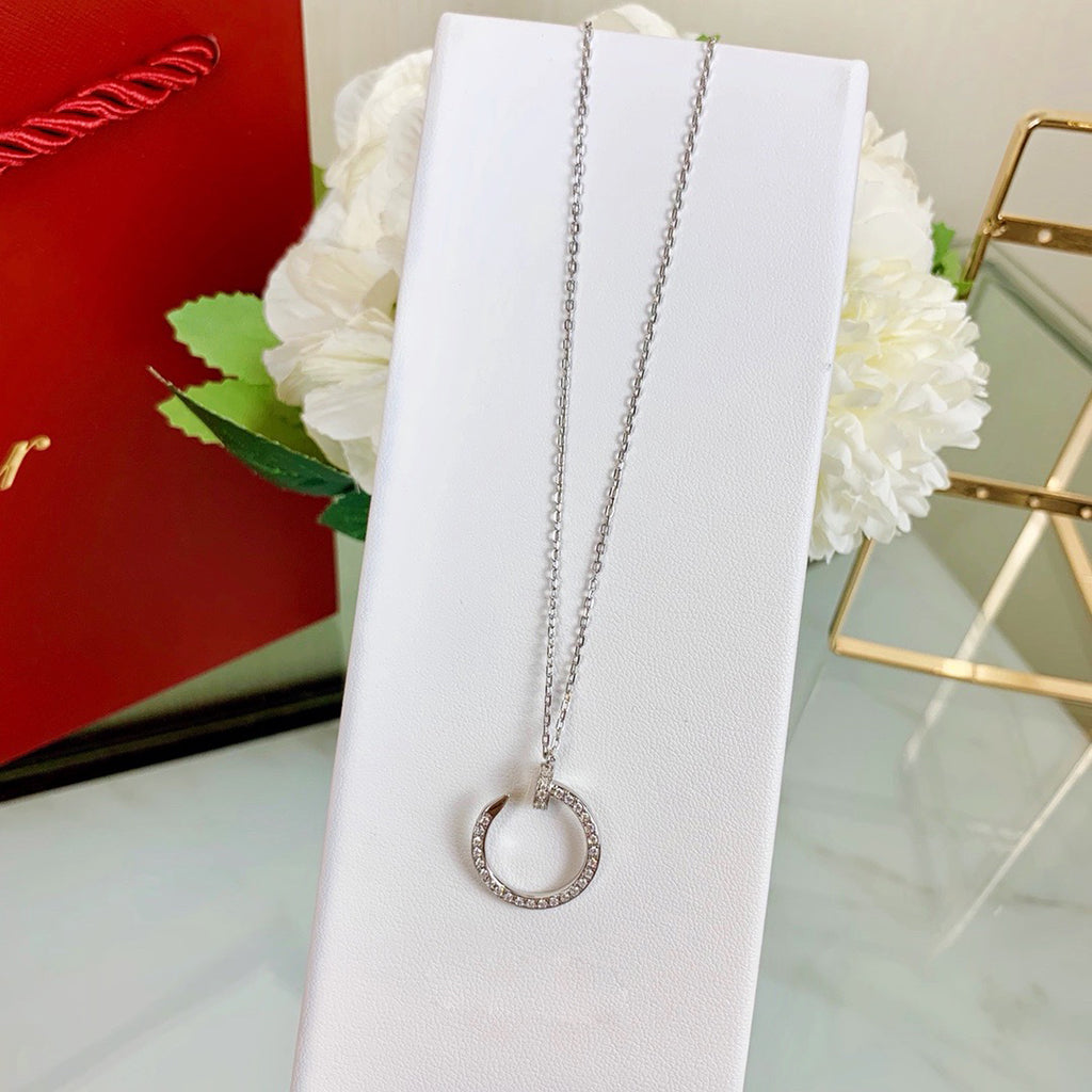 [Okajuri Jewelry] JUSTE NECKLACE FULL DIAMOND