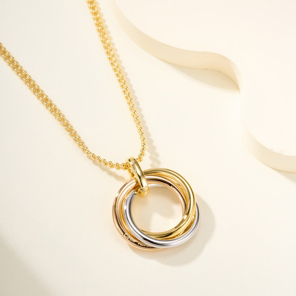 [Okajuri Jewelry] TRINITY LARGE NECKLACE