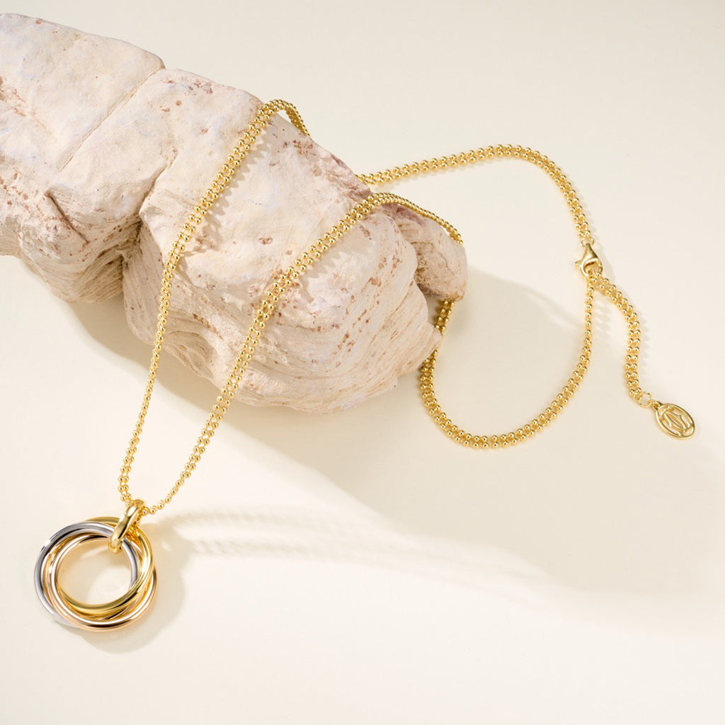 [Okajuri Jewelry] TRINITY LARGE NECKLACE