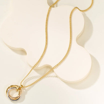 [Okajuri Jewelry] TRINITY LARGE NECKLACE