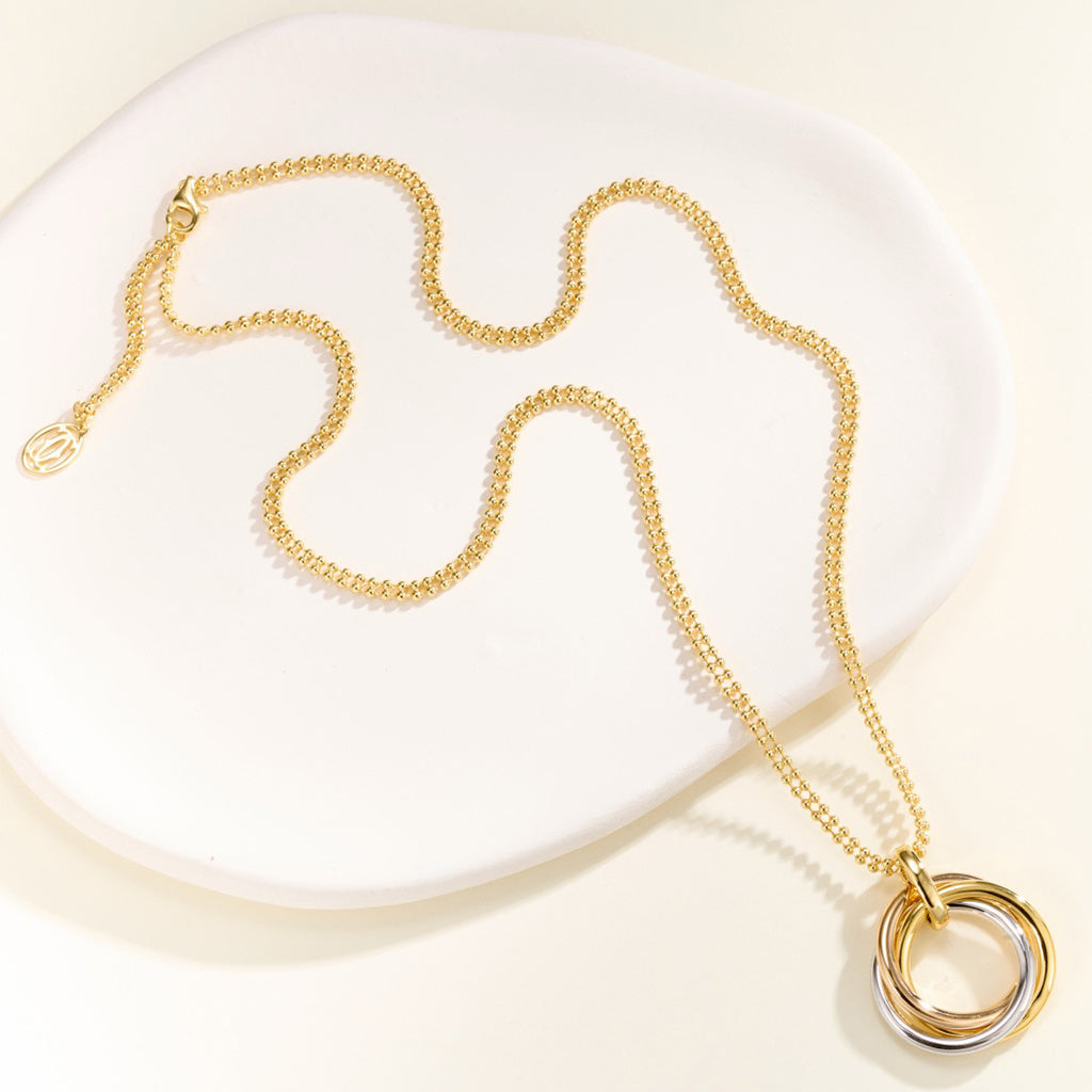 [Okajuri Jewelry] TRINITY LARGE NECKLACE