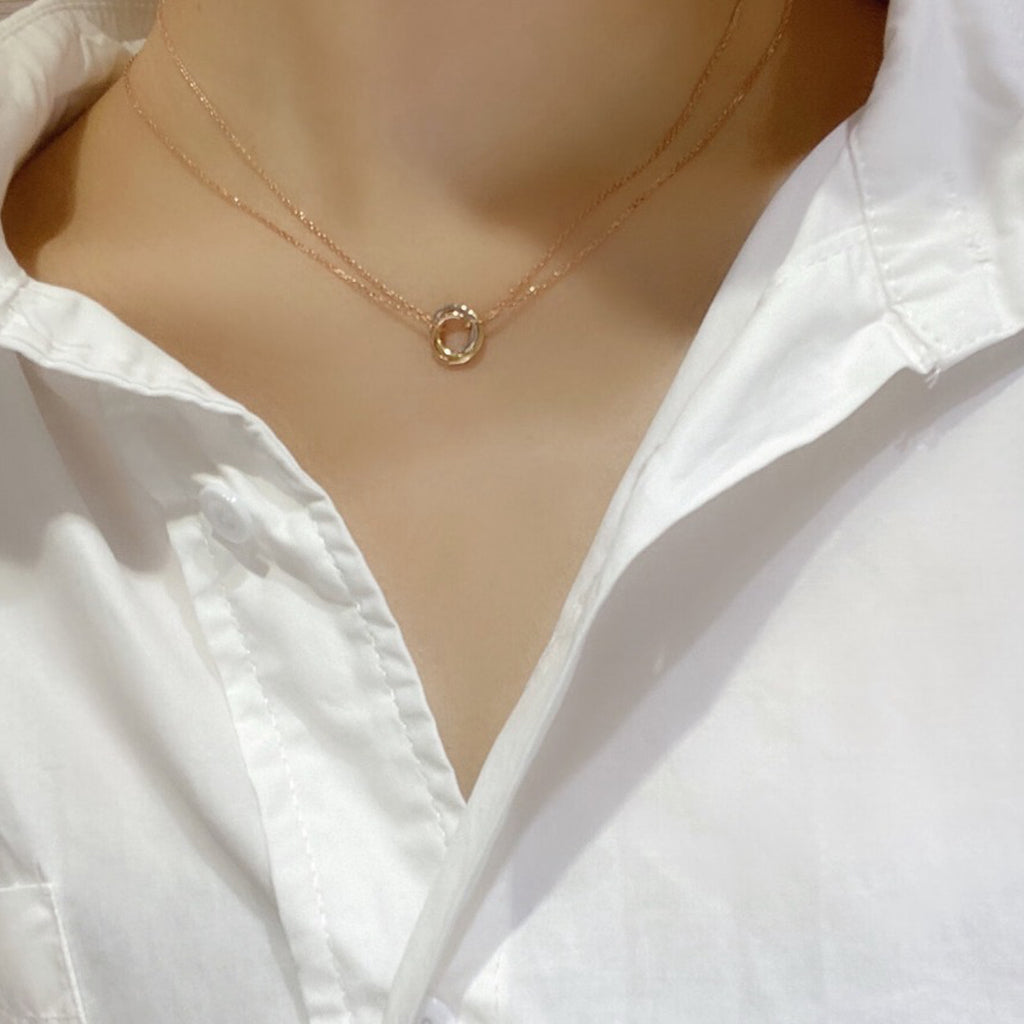 [Okajuri Jewelry] TRINITY MINI NECKLACE