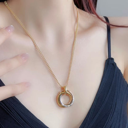 [Okajuri Jewelry] TRINITY LARGE NECKLACE