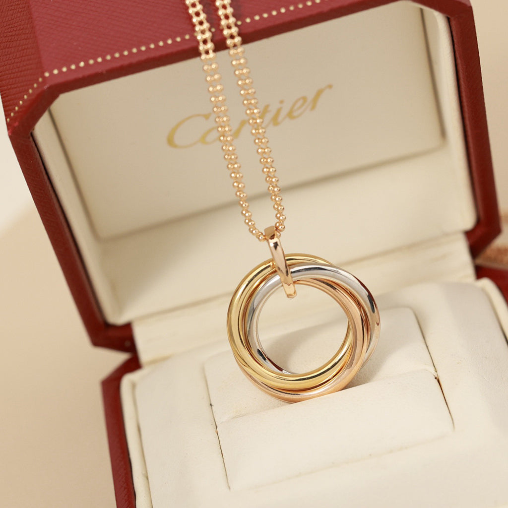 [Okajuri Jewelry] TRINITY LARGE NECKLACE