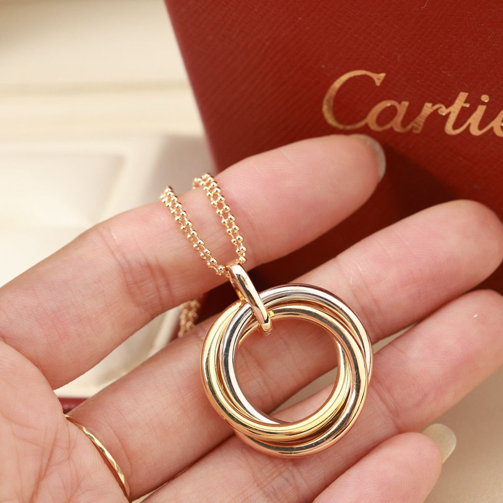 [Okajuri Jewelry] TRINITY LARGE NECKLACE