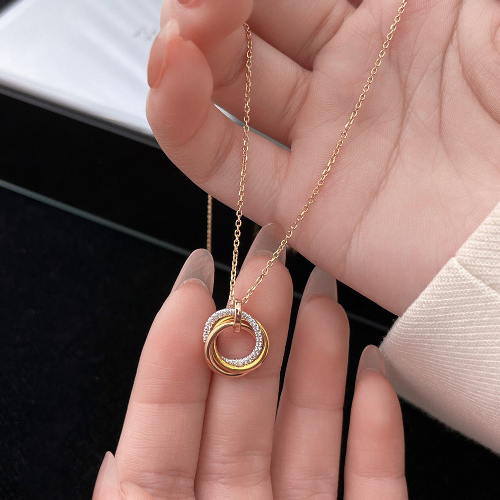 [Okajuri Jewelry] TRINITY SMALL NECKLACE