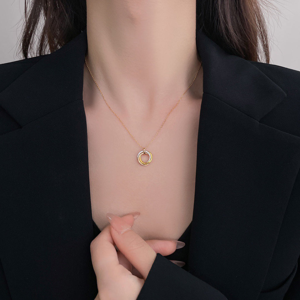 [Okajuri Jewelry] TRINITY SMALL NECKLACE