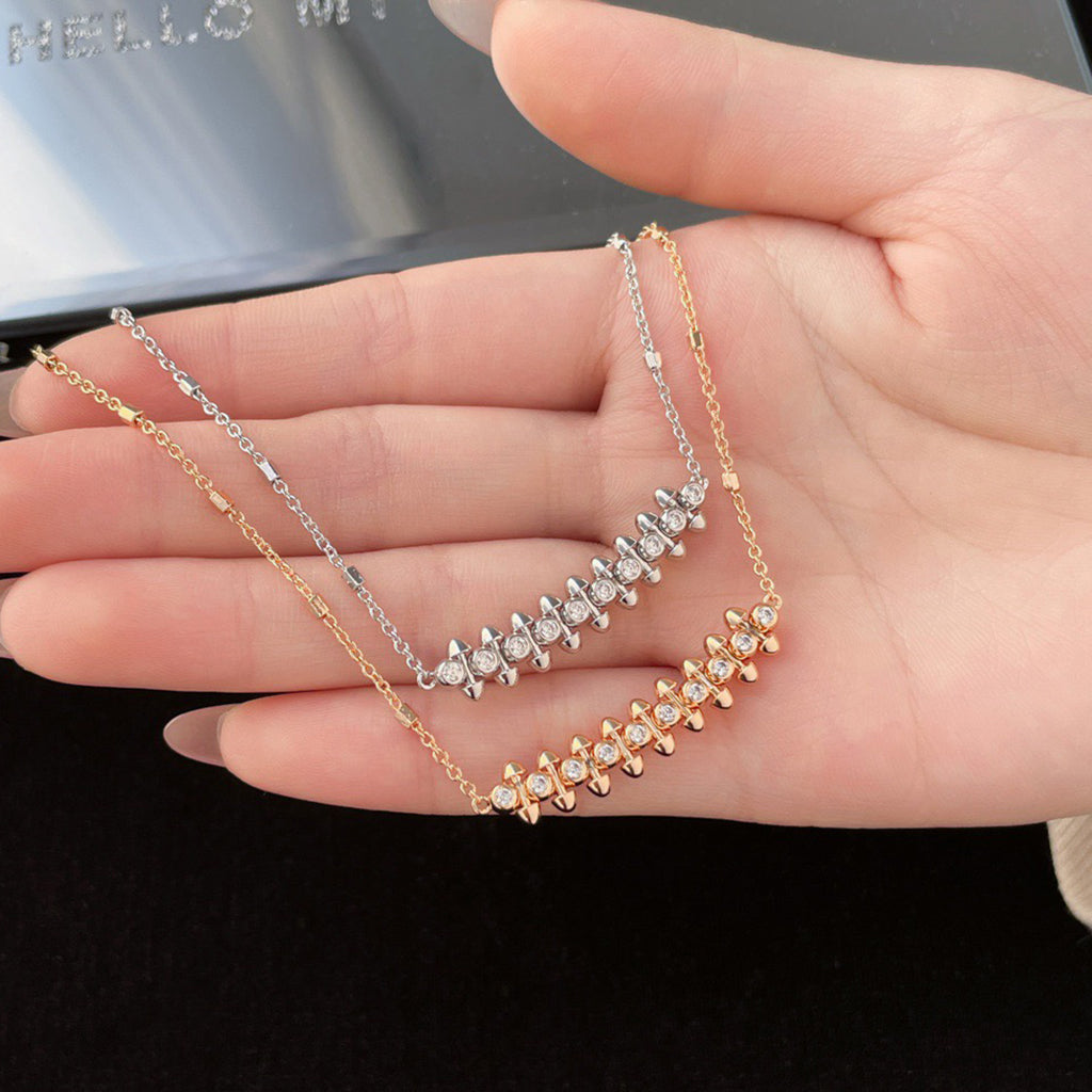 [Okajuri Jewelry] CLASH  MEDIUM DIAMOND NECKLACE