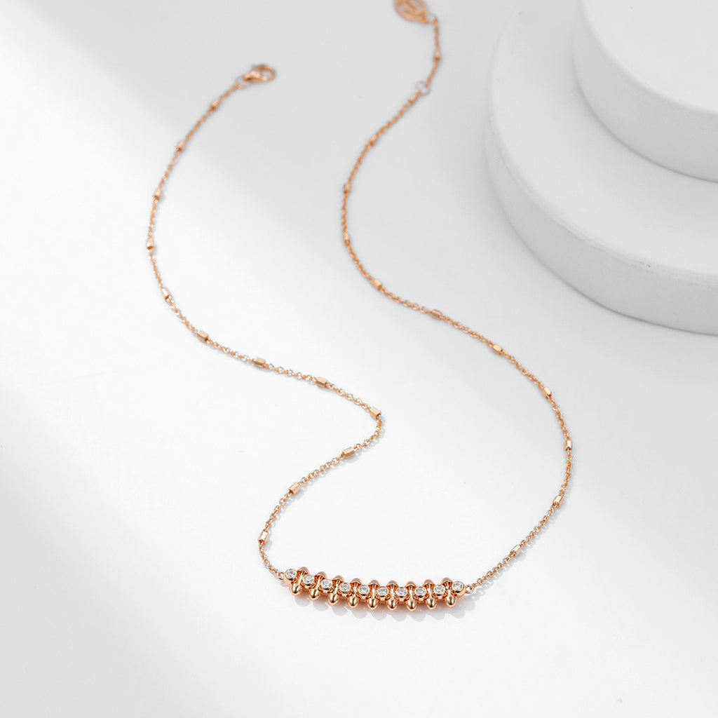 [Okajuri Jewelry] CLASH  MEDIUM DIAMOND NECKLACE