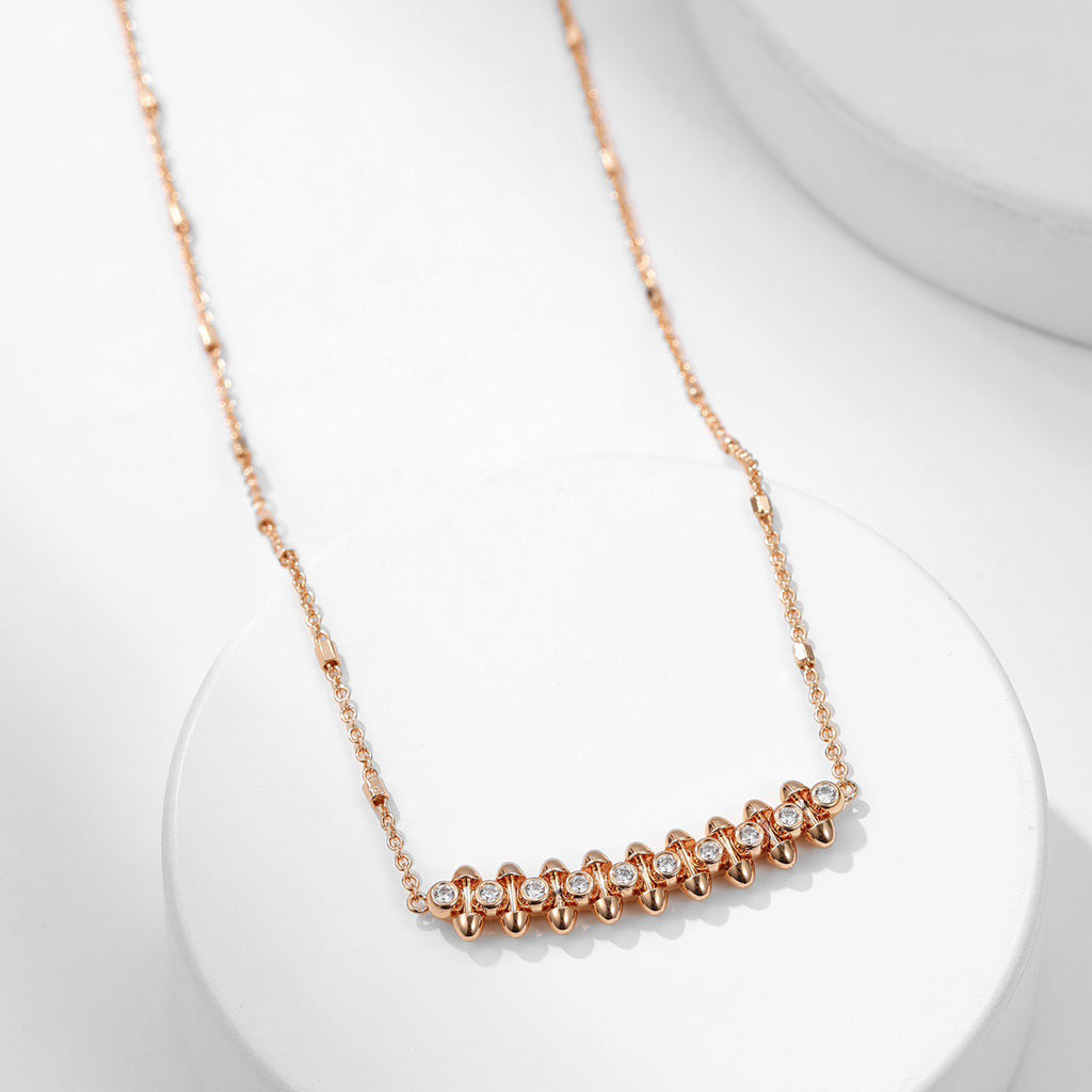 [Okajuri Jewelry] CLASH  MEDIUM DIAMOND NECKLACE