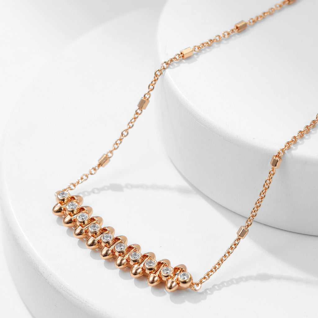 [Okajuri Jewelry] CLASH  MEDIUM DIAMOND NECKLACE