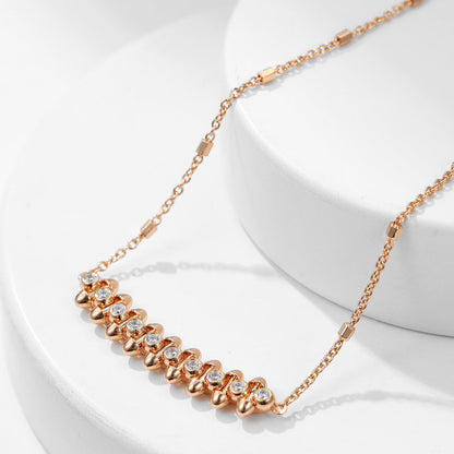 [Okajuri Jewelry] CLASH  MEDIUM DIAMOND NECKLACE