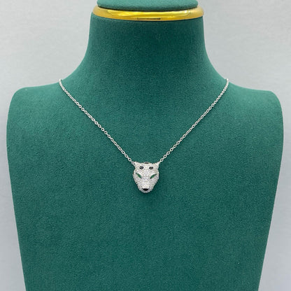 [Okajuri Jewelry] PANTHERE FULL DIAMOND NECKLACE