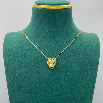 [Okajuri Jewelry] PANTHERE FULL DIAMOND NECKLACE