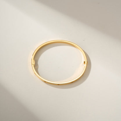[Okajuri Jewelry] LOVE BRACELET 3.65MM 10 DIAMONDS