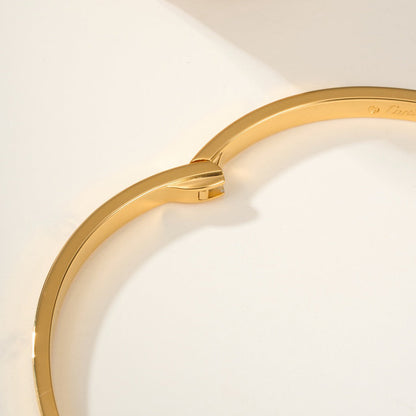 [Okajuri Jewelry] LOVE BRACELET 3.65MM 10 DIAMONDS