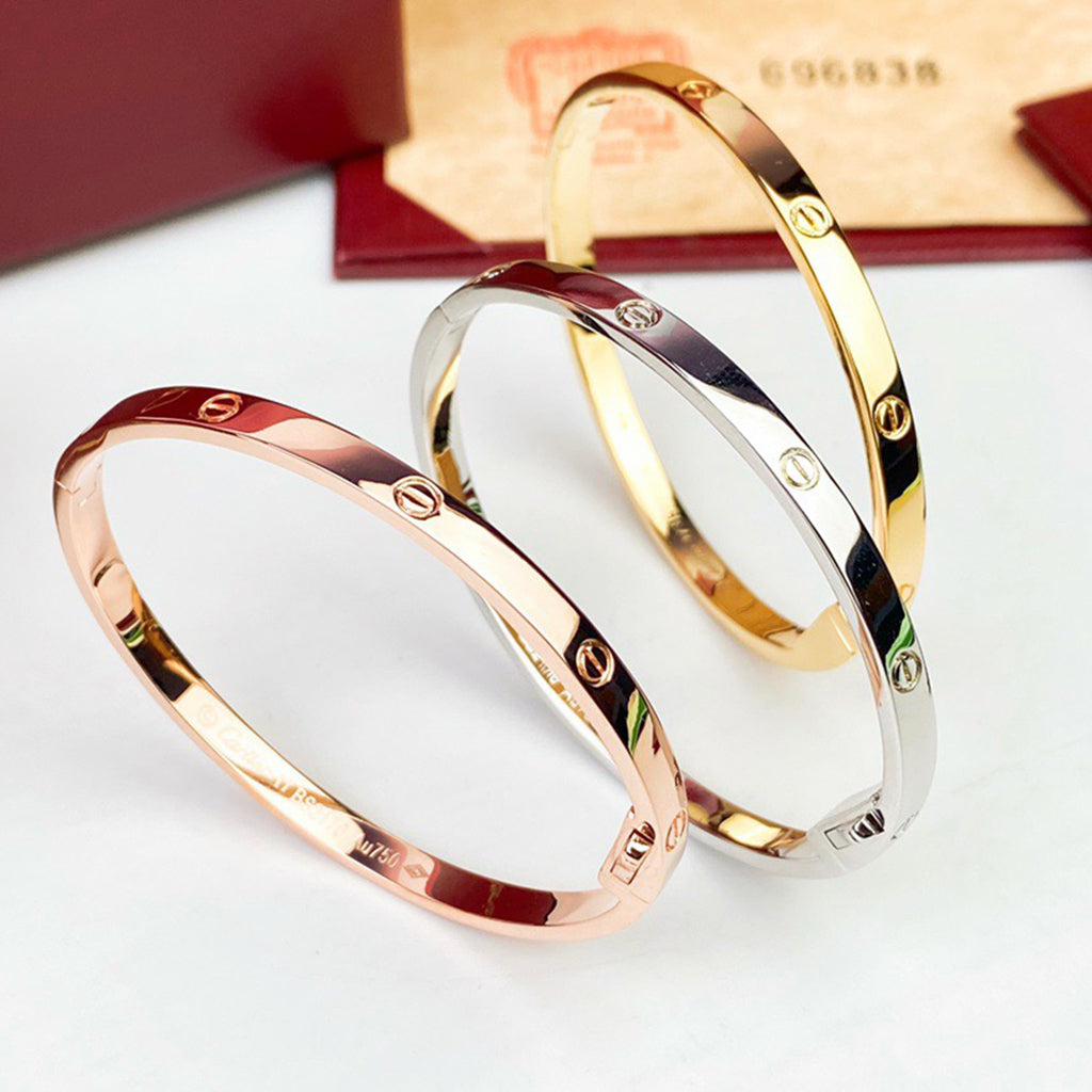 [Okajuri Jewelry] LOVE BRACELET 3.65MM NO DIAMONDS