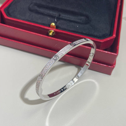 [Okajuri Jewelry] LOVE BRACELET 3.65MM DIAMOND-PAVED