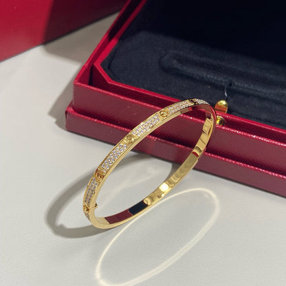 [Okajuri Jewelry] LOVE BRACELET 3.65MM DIAMOND-PAVED