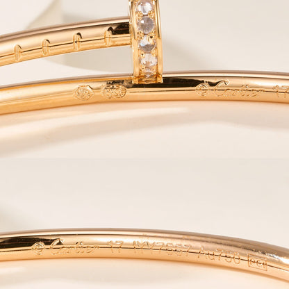 [Okajuri Jewelry] JUSTE BRACELET 2.5MM DIAMONDS