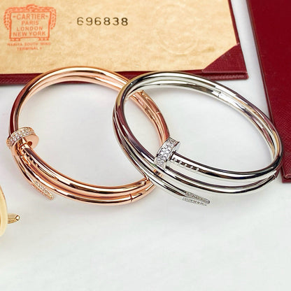 [Okajuri Jewelry] JUSTE BRACELET 3.5MM DOUBLE ROW DIAMOND