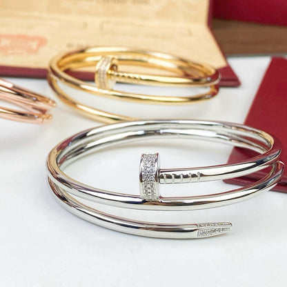 [Okajuri Jewelry] JUSTE BRACELET 3.5MM DOUBLE ROW DIAMOND