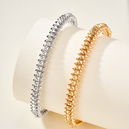 [Okajuri Jewelry] CLASH  BRACELET MEDIUM 8MM