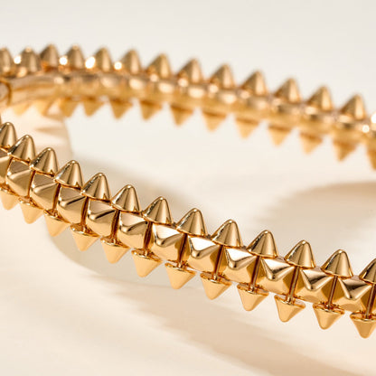 [Okajuri Jewelry] CLASH  BRACELET MEDIUM 8MM