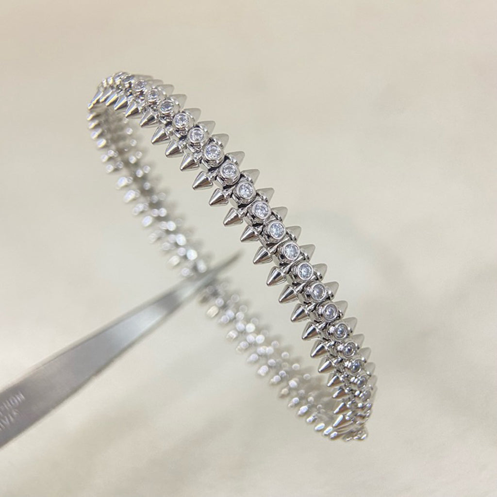 [Okajuri Jewelry] CLASH  BRACELET 8MM DIAMONDS
